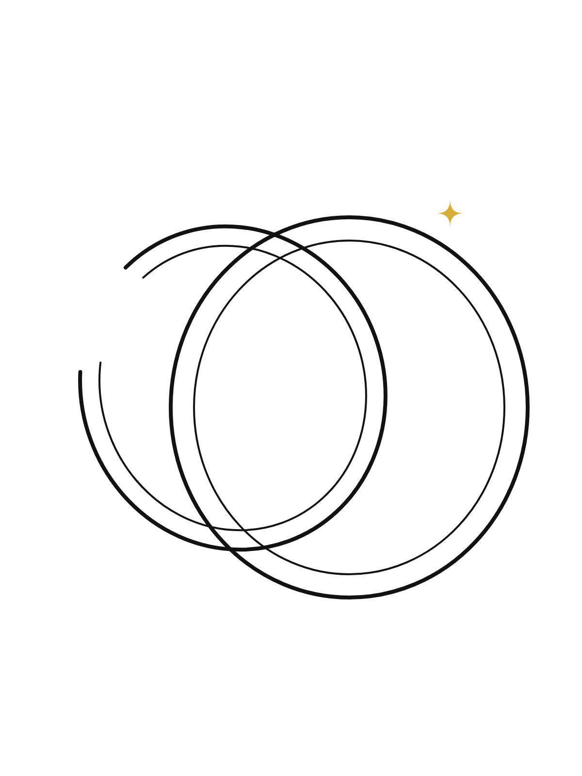 Sillage Band — line drawing