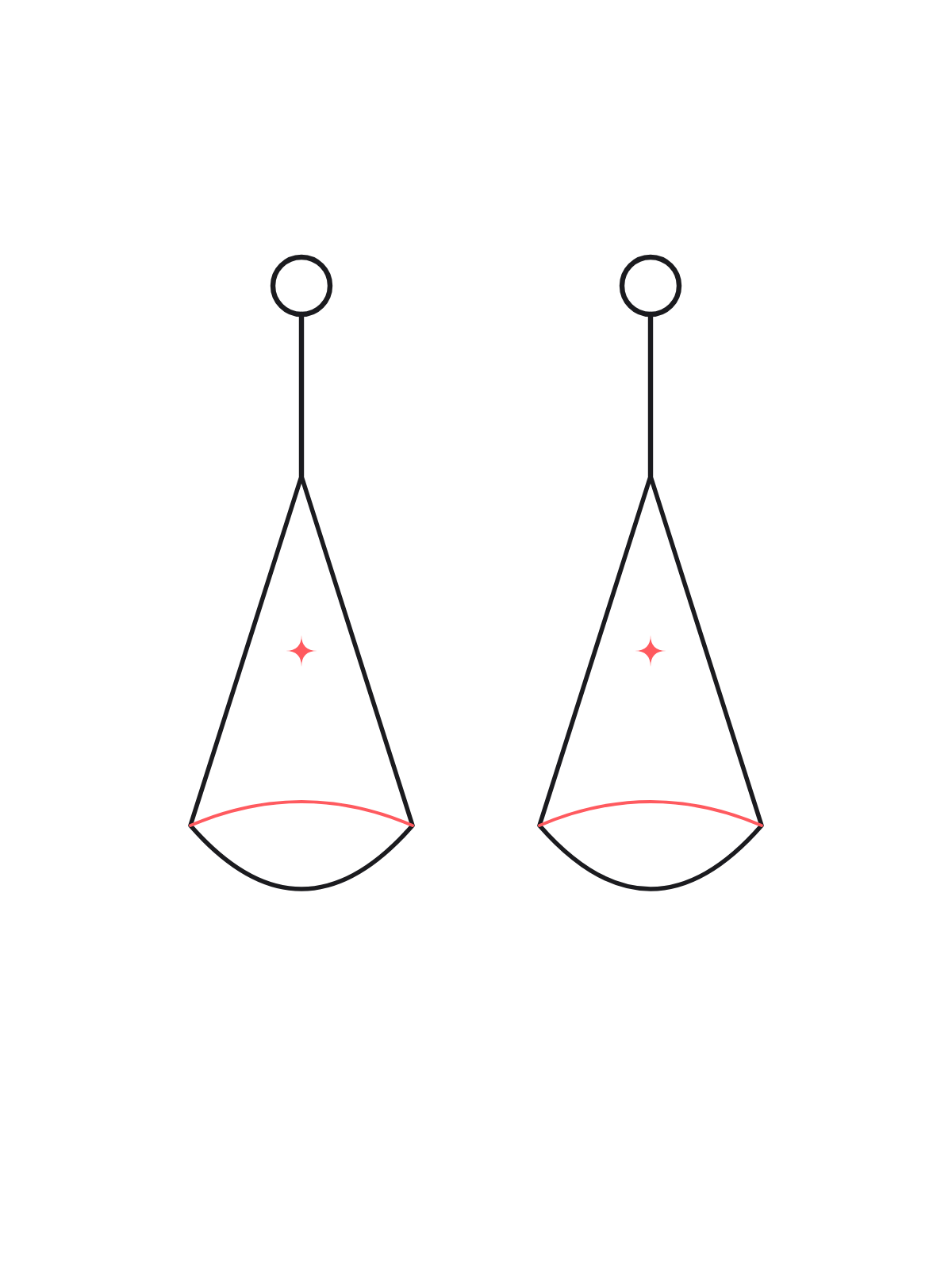 Sunny Hoops — line drawing